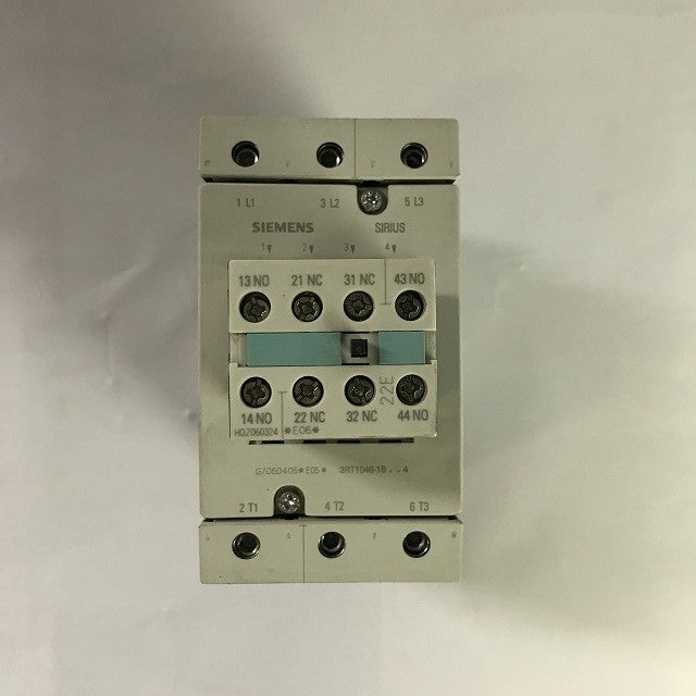 SIEMENS 電磁接触器 3RT1046-1BB44(SO AC3 DC24 2NO+2NC)