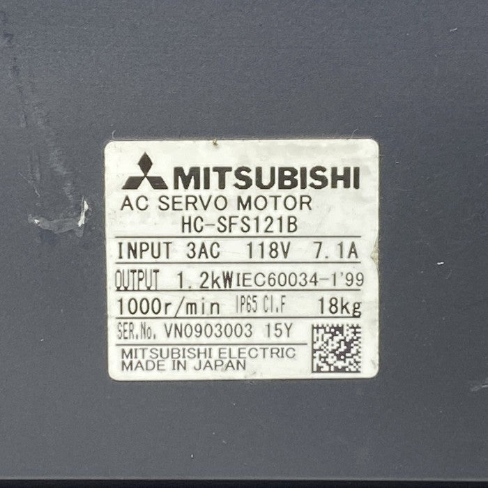 三菱電機 サーボモーター HC-SFS121B