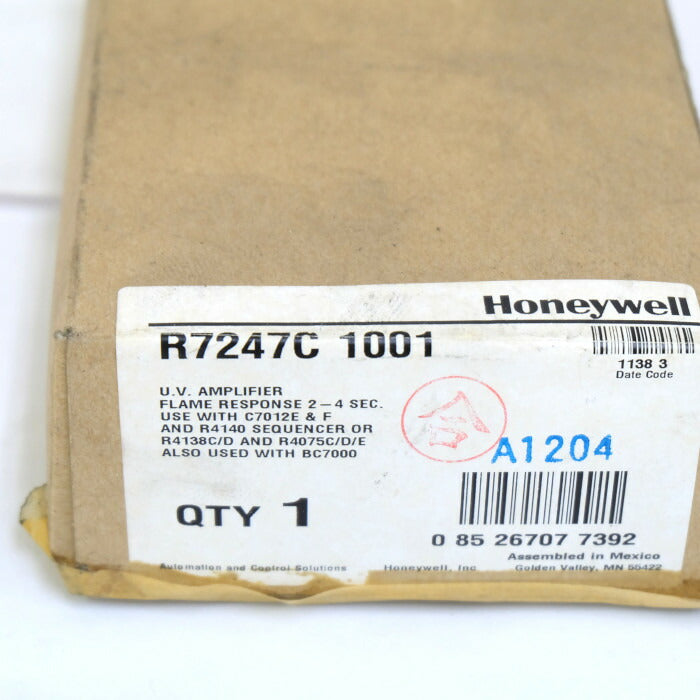 Honeywell 火炎増幅器 R7247C1001