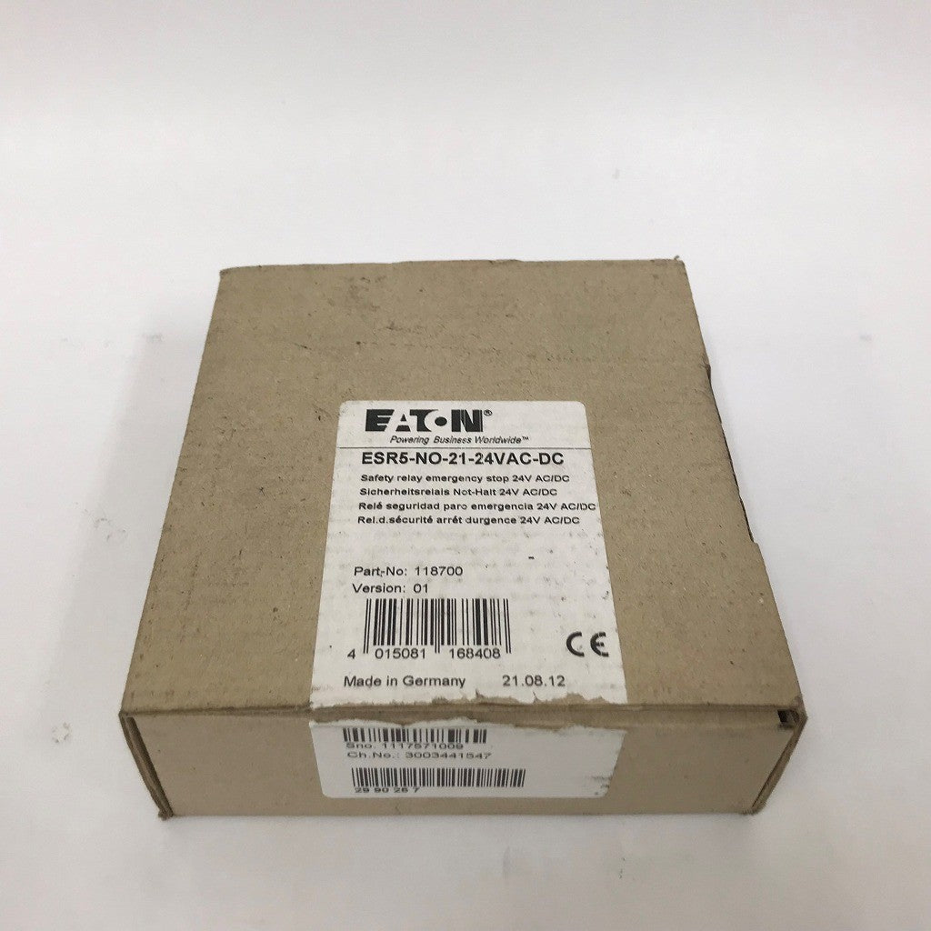 EATON セーフティーリレー ESR5-NO-21-24VAC-DC