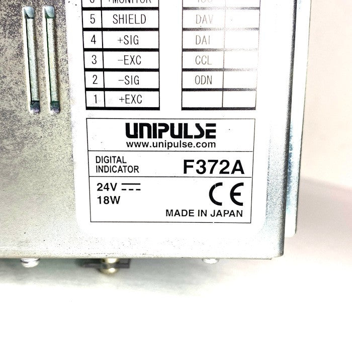 UNIPULSE タッチパネル型デジタルインジケータ F327A
