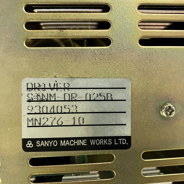 山洋電機 ナットランナードライバー STNM-DR-025B