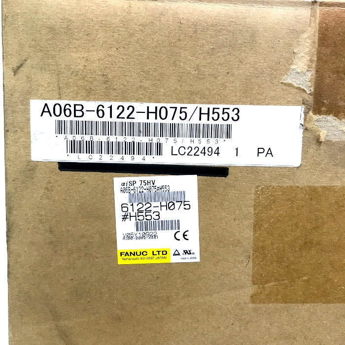 FANUC ACピストンモジュール A06B-6122-H075/H553