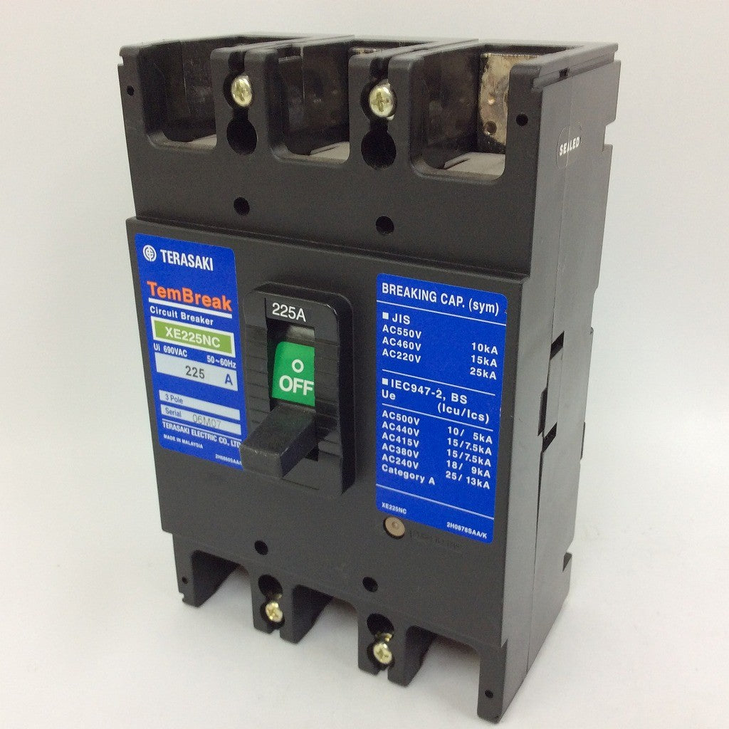 TERASAKI ブレーカー XE225NC 3POLE 225A