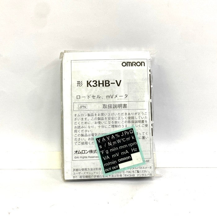オムロン ロードセルアンプ K3HB-VLC-CPBC21