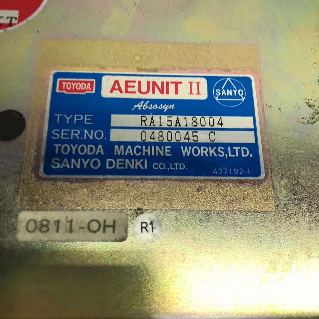 JTEKT 山洋電機 サーボユニット BA030AXWTA04HF