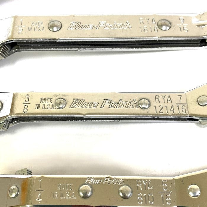 BluePoint ラチェットメトリックレンチセット RBYA605