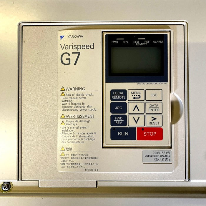 安川電機 バリスピード(インバーター) CIMR-G7A2055(200V-55KW)