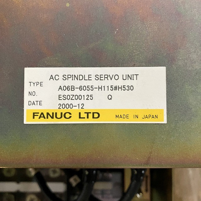 FANUC ファナック サーボドライブ SERVO DRIVE A06B-6055-H115#H530