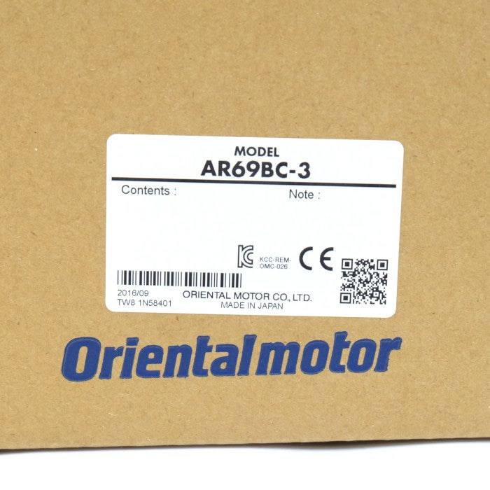 オリエンタルモーター AC電源/パルス入力 AR69BC-3