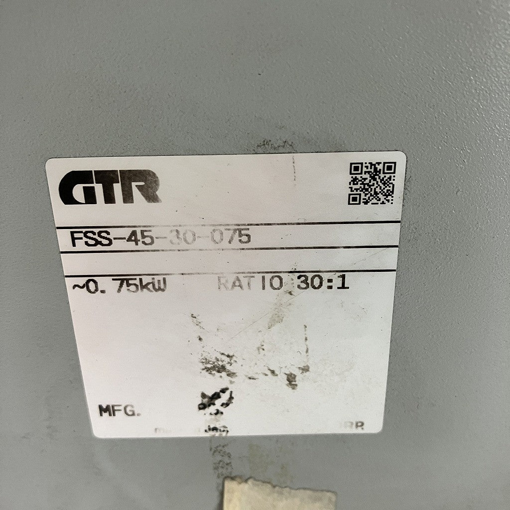 GTR(ニッセイ) 減速機 FSS-45-30-075