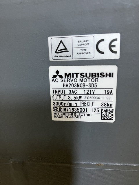 三菱電機 サーボモータ H203NCB-SD5