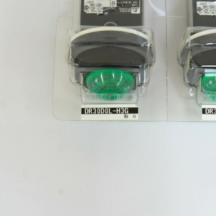 Fuji Electric パイロットランプ(緑)4個セット DR30D0L-H3G
