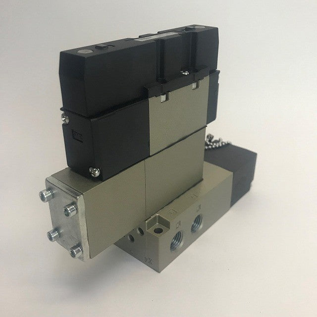 SMC ソレノイドバルブ VF2-4-FPG-D-3PZ,VVFS2000-22A-1,NVF2000-1 セット