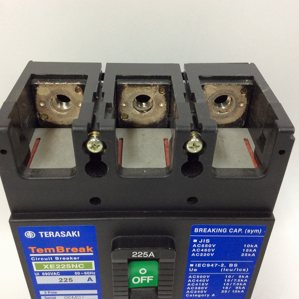 TERASAKI ブレーカー XE225NC 3POLE 225A