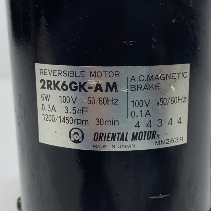 オリエンタルモータ モーター 2RK6GK-AM
