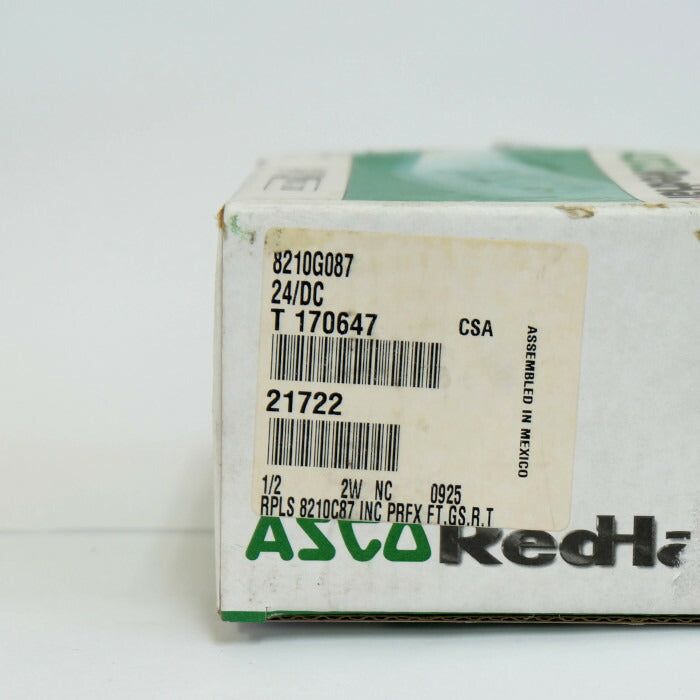 ASCO ソレノイドバルブ 8210G087
