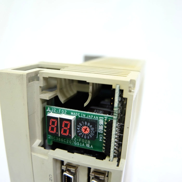 三菱電機 ACサーボアンプ カバー破損有 MR-J2-60B