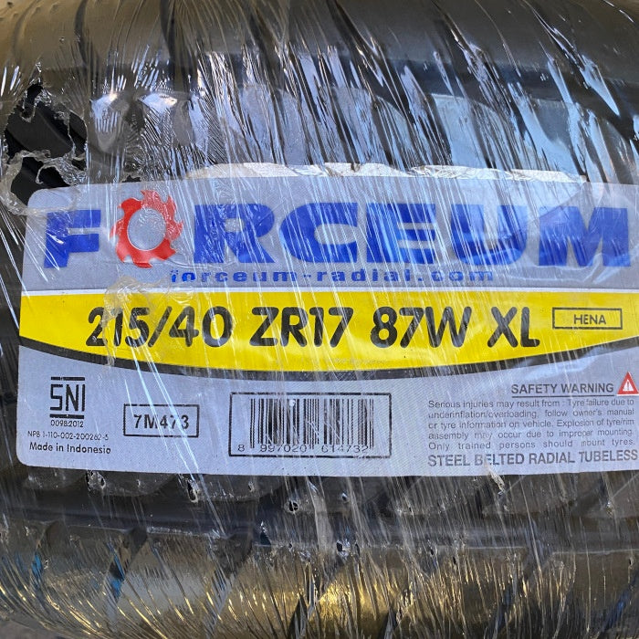 FORCEUM タイヤ 215/40 ZR17 87W XL