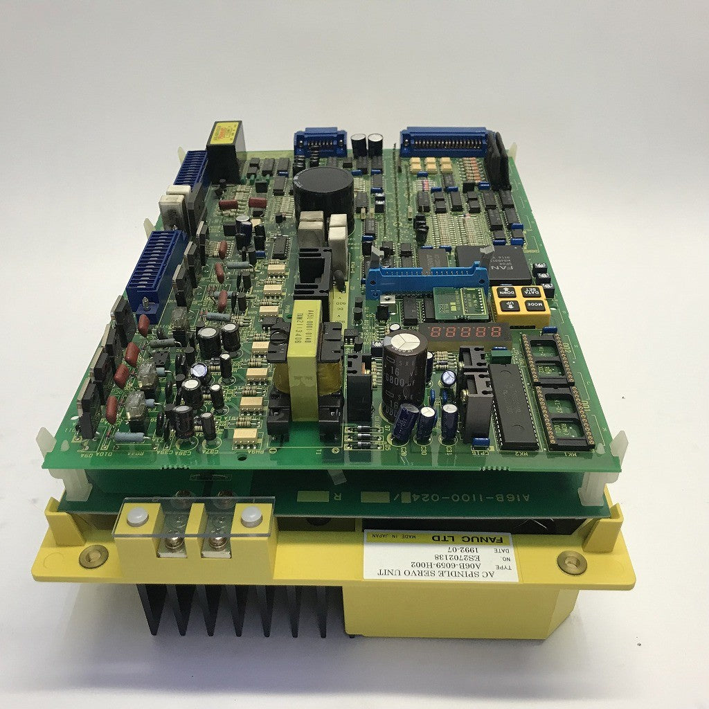 FANUC ACスピンドルサーボユニット A06B-6059-H002