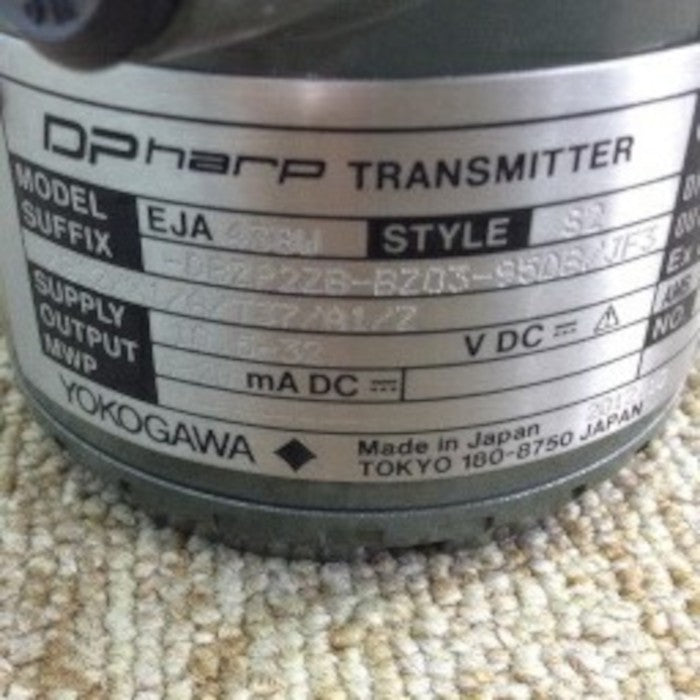 横河電機 リモート圧力伝送器 1/2-300RF EJA438W-DBZP2ZB-BZ03-95DBZJF3