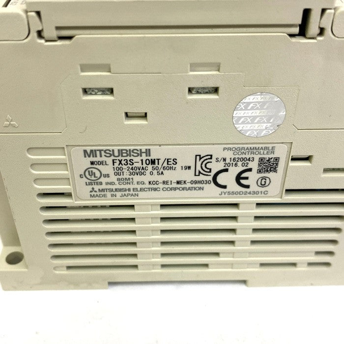 三菱電機 シーケンサ本体 FX3S-10MT/ES