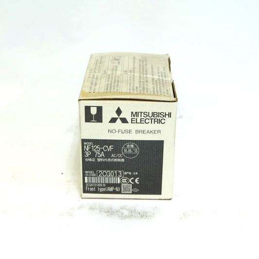 三菱電機 ノーヒューズブレーカー NF125-CVF 75A 3P