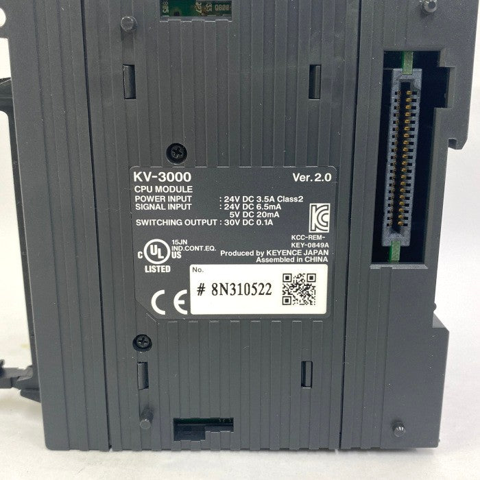 キーエンス CPUユニット KV-3000