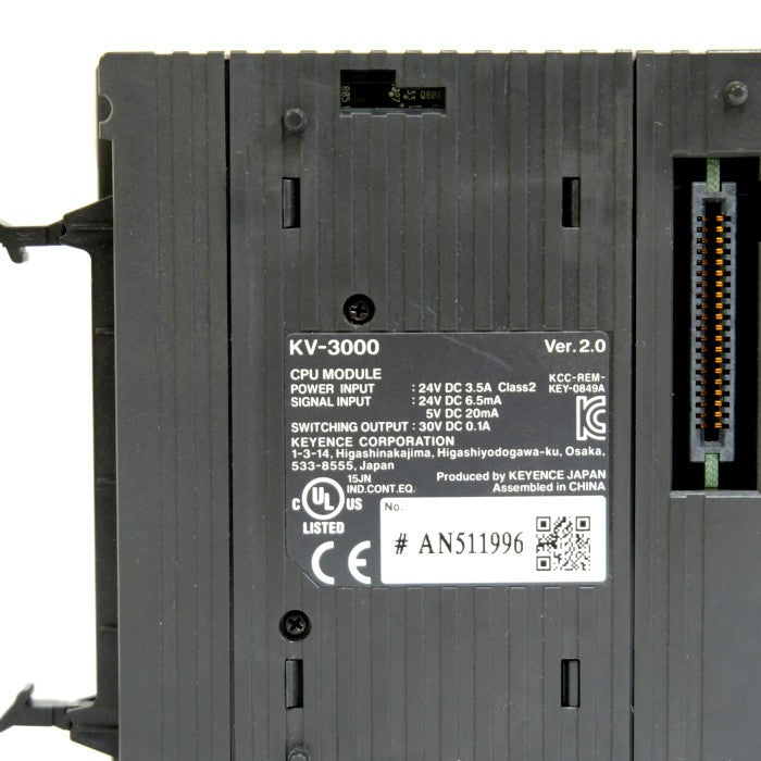 キーエンス シリアル内蔵 CPU ユニット KV-3000