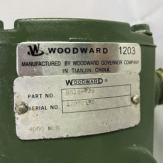WOODWARD TG-13ガバナー 8516-039 取扱説明書付