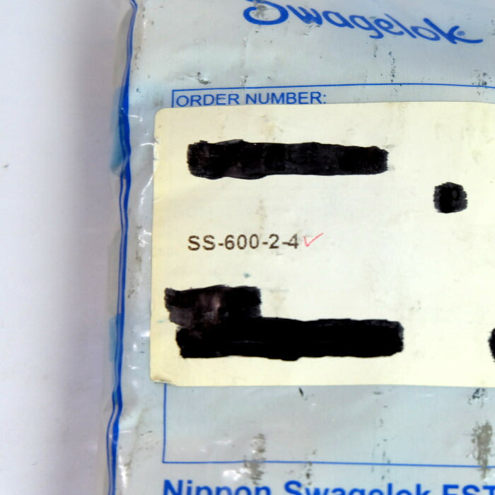 Swagelok チューブ継手 10個入 SS-600-2-4