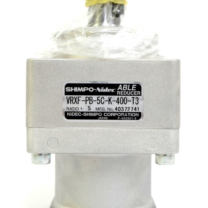 日本電産シンポ エイブル減速機 VRXFシリーズ VRXF-PB-5C-K-400-T3