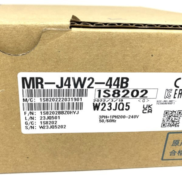 三菱電機 サーボアンプ 2022年製 MR-J4W2-44B
