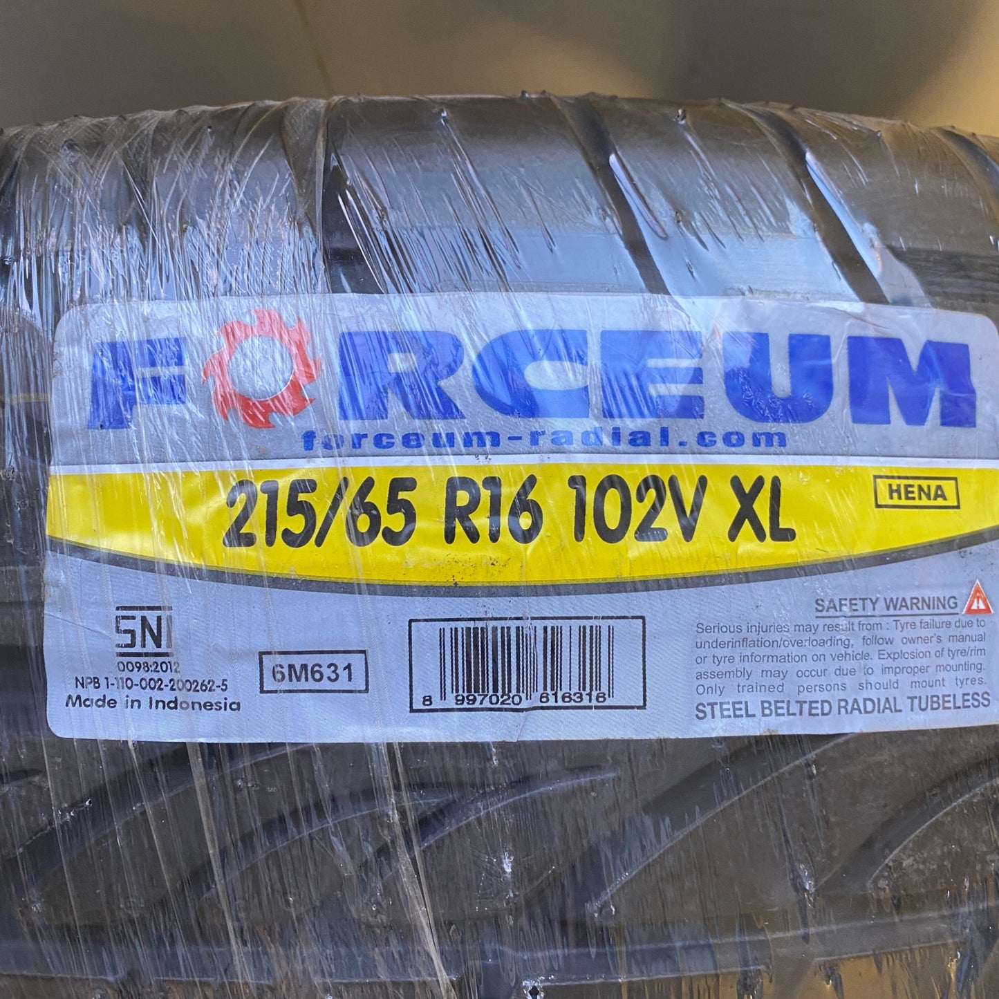 FORCEUM タイヤ 215/65 R16 102V XL