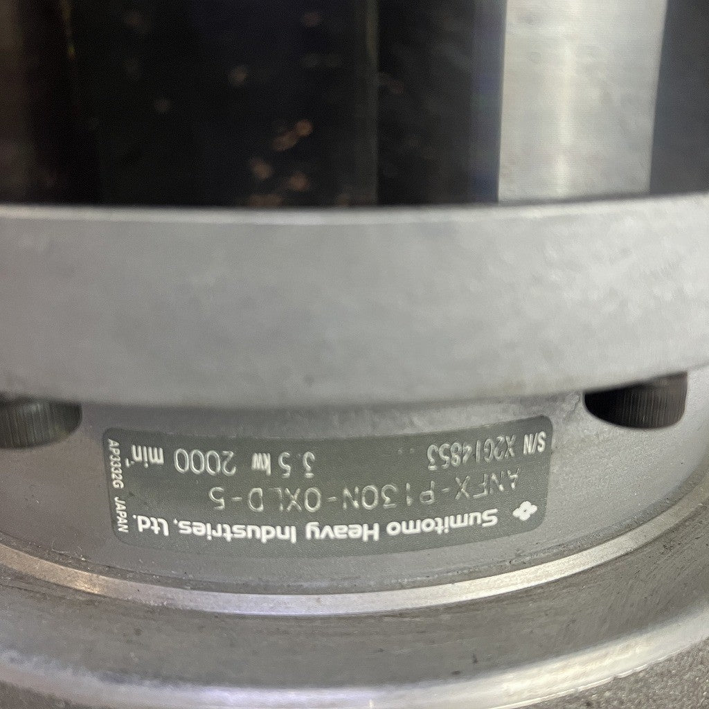 住友重機械工業　減速機　ANFX-P130N-0XLD-5　未出品