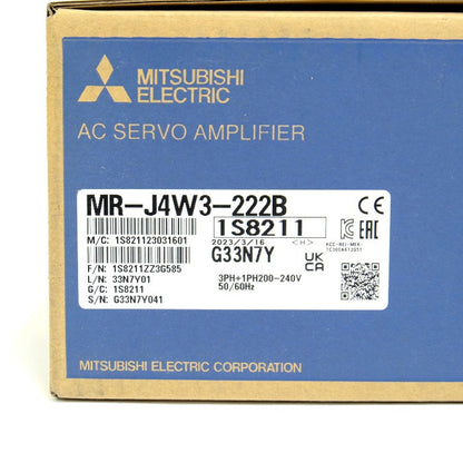 三菱電機　サーボアンプ　MR-J4W3-222B