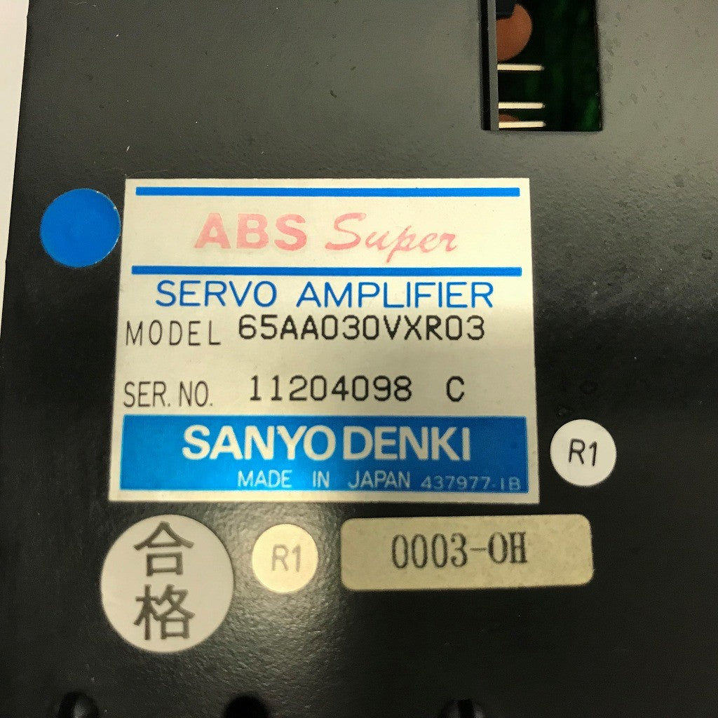 JTEKT　山洋電機　サーボアンプ　65AA030VXR03