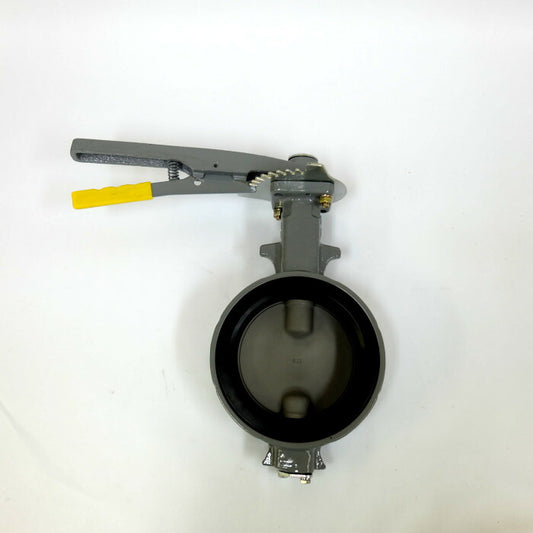 OKM　バタフライバルブ　612XC-L（レバー式）5インチ（125mm）