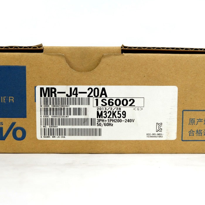 三菱電機　サーボアンプ　MR-J4-20A