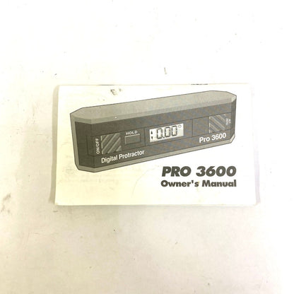 Mitutoyo　デジタル角度計　Pro3600　950-318