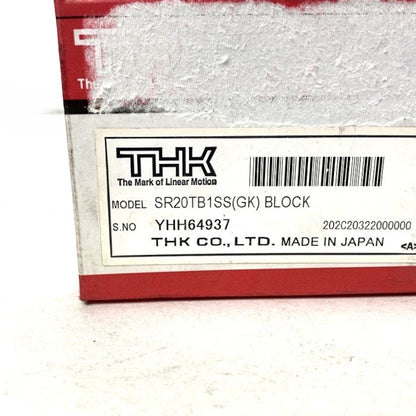 THK　LMブロック　SR20TB1SS(GK)BLOCK