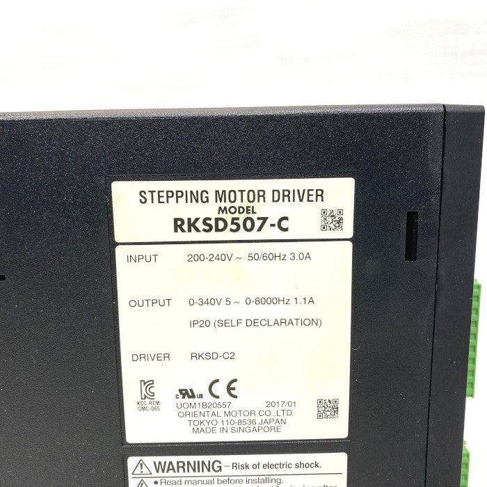 オリエンタルモーター　ステッピングモーター用回路　RKSD507-C