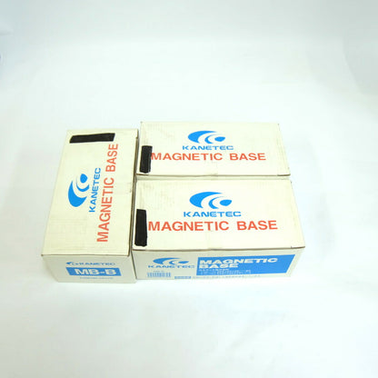 KANETEC　マグネットベース3個セット　MB-B