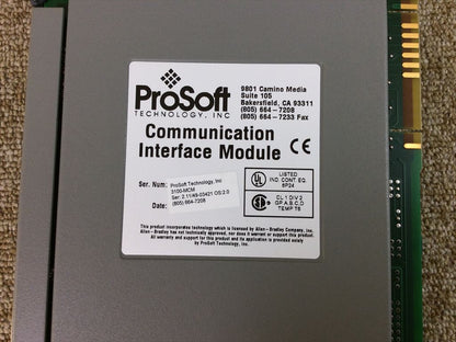 Prosoft　3100-MCM 通信インターフェイスモジュール