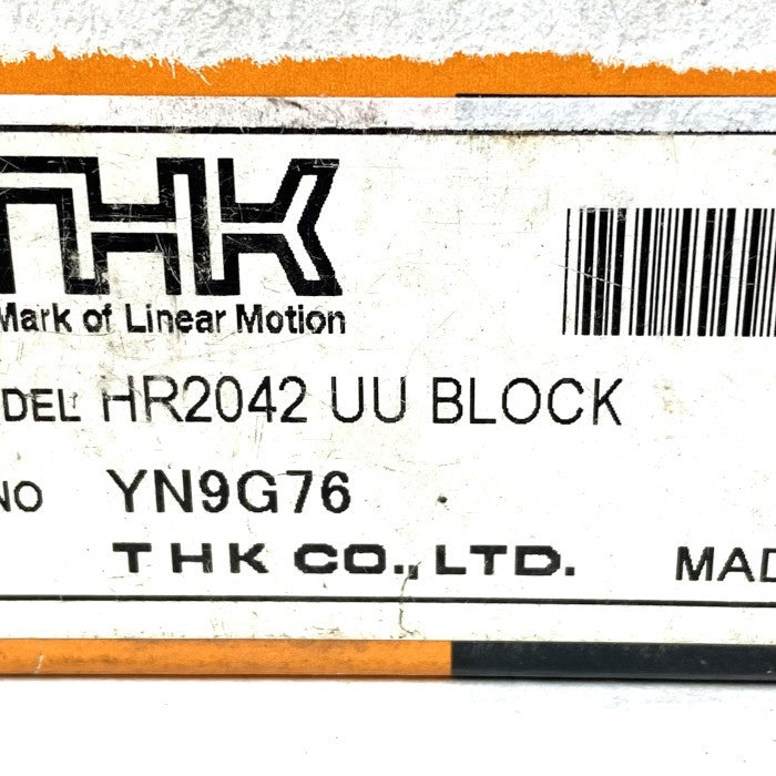 THK　ブロック　HR2042UU BLOCK