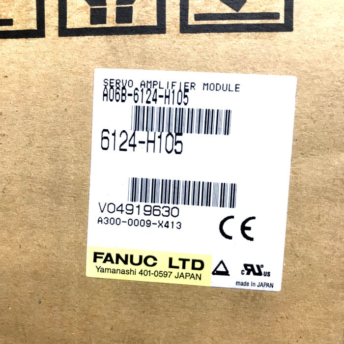 FANUC　ACサーボモジュール　A06B-6124-H105