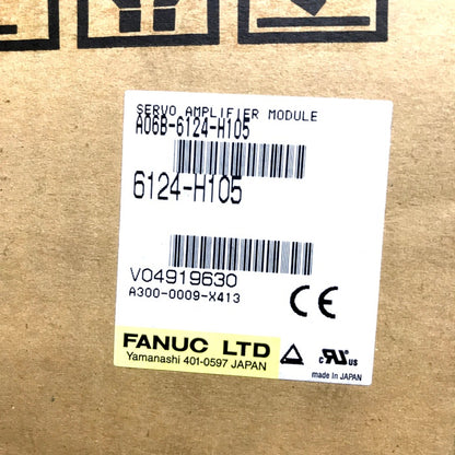 FANUC　ACサーボモジュール　A06B-6124-H105