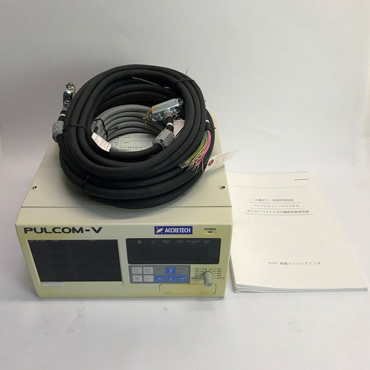 東京精密　パルコムV　アンプ　E-PV810250　取扱説明書　ケーブル付