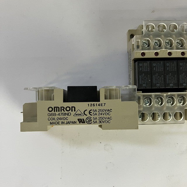 OMRON　オムロン　ターミナルリレー　G6B-47BND　3個セット