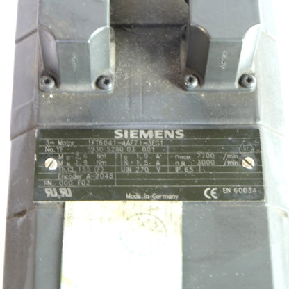 シーメンス　サーボモーター　1FT6041-4AF71-3EG1